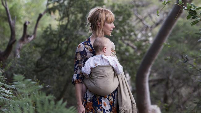 Designer Kirrily Johnston is back 12 months after shutting up shop with a range of stylish baby slings for mums Daily Telegraph