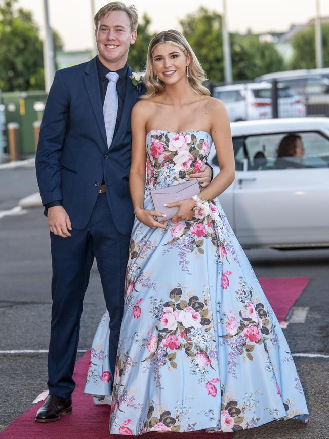 Ned Williams and Brianna Butters. St Ursula's College formal. Friday. 20th Nov 2020