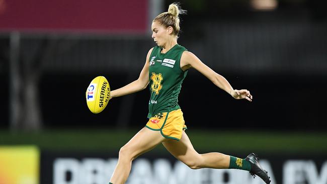 TIO NTFL Women's Premier League Round 11 match between St Mary's and Tracy Village on Saturday, 12 December 2020 at TIO Stadium in Darwin, Northern Territory. Picture: Felicity Elliott/AFLNT Media