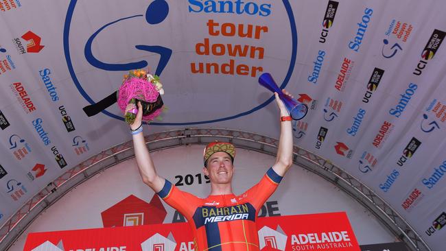 South Australian Rohan Dennis from Team Bahrain-Merida won best Australian rider. Picture: Tim de Waele/Getty