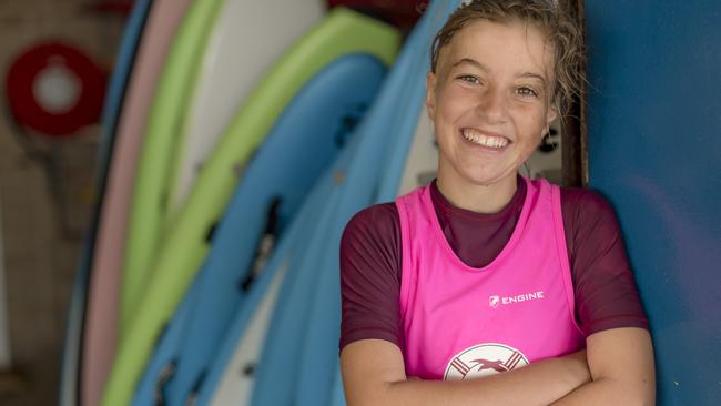 Matilda Philp, 12, is loving pouring her energy into her hobbies. Picture: Jason Edwards