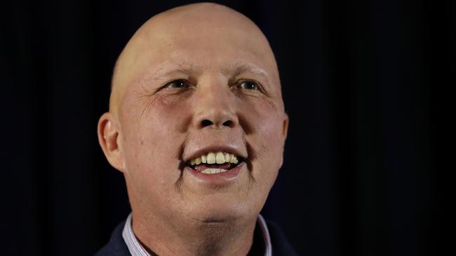 Peter Dutton is expected to be elected Liberal Party leader unopposed. Picture: Zak Simmonds