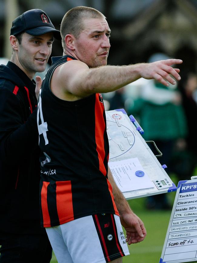 ROC playing/coach Will O'Malley. Picture: AAP/Morgan Sette