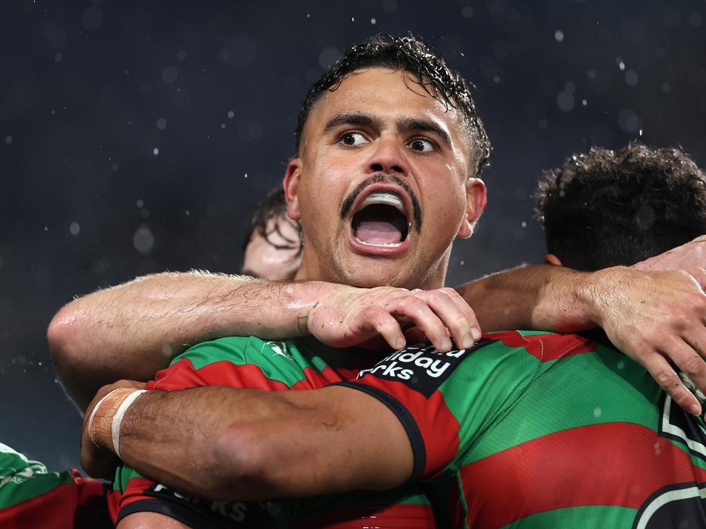 Latrell Mitchell can start packing his bags for Melbourne … the Rabbitohs star has given Michael Maguire no choice but to pick him for Origin II. Picture: Getty Images