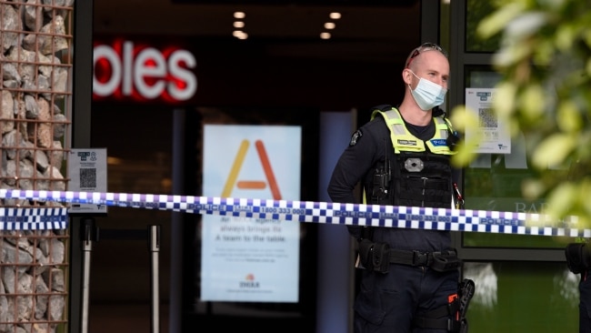 Police have confirmed a 20-year-old man was arrested after the attack. Picture: NCA NewsWire / Andrew Henshaw