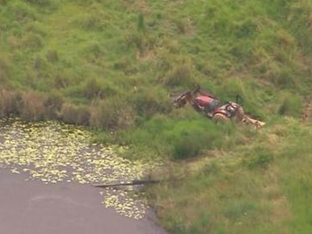 Tom Killen got stuck on his Carters Ridge property at around midday on Sunday with no way to call for help.