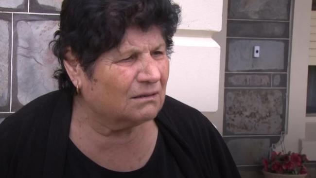 Eudoxia “Effie” Pehlivanidis, 82, has denied knowing of any cocaine at her property. Picture: 7 NEWS