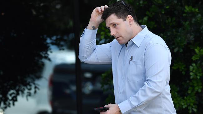 Matthew Alan Warner leaves Maroochydore Court House. Picture: Patrick Woods.