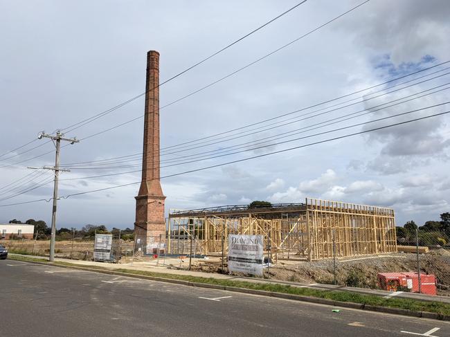 Work is finally set to commence at the old Daniel Robertson Nunawading Brickworks site for a townhouse and park development. Picture: Kiel Egging