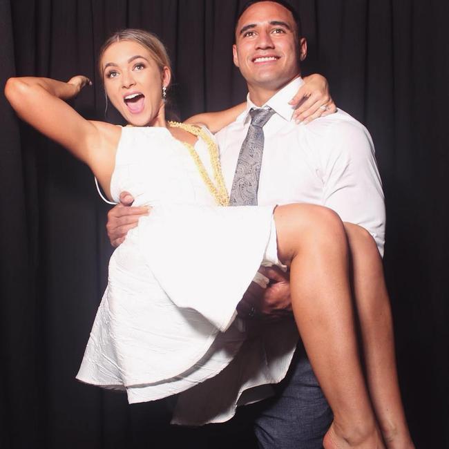 Natalia married Valentine Holmes in Townsville on Easter Sunday. Photo: Instagram / @nataliaaotoole