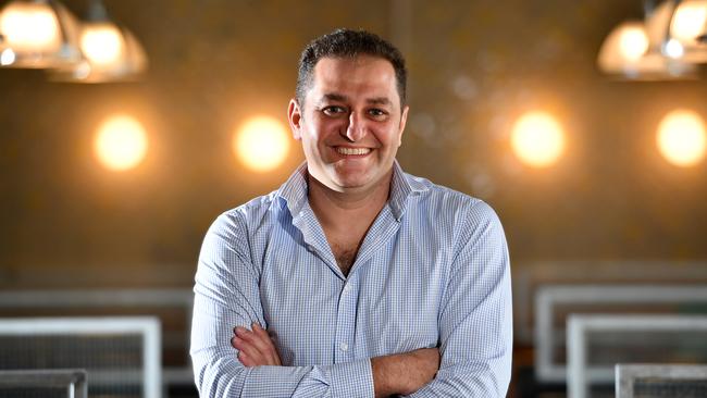 The man behind the menu: Hunters Hill Hotel’s group executive chef Ronny Ghantous. Picture: Joel Carrett