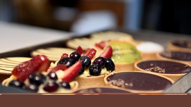 Petit fours from Sourdough bread from Henry's Bakery Cafe in Lismore.