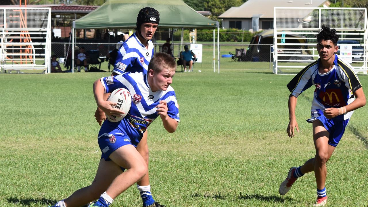 Roma Cities v South Burnett U16. Adrian Vowles Cup 2020.