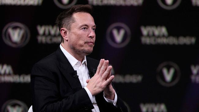 Tesla founder and CEO Elon Musk. Picture: AFP