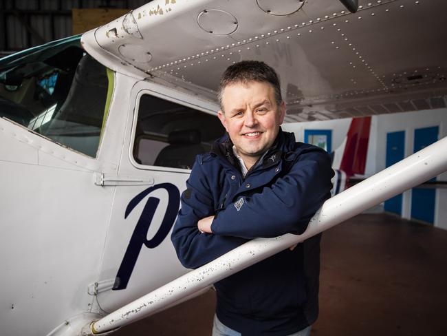 Par Avion managing director Shannon Wells said changes to flight paths in 2017 resulted in air traffic flying over the same residences. Picture: RICHARD JUPE