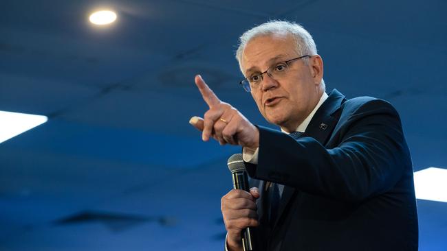 Scott Morrison has based his ICAC view on legal reality and wants nothing to do with the NSW model. Picture: Jason Edwards