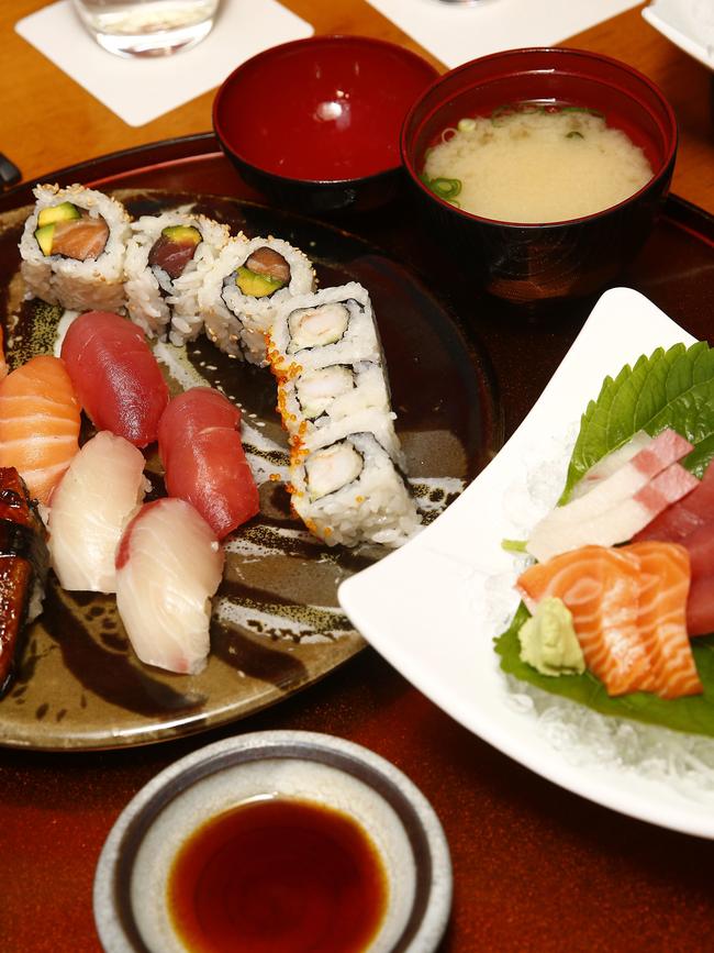 Azuma serves up-market sushi. Picture: John Appleyard