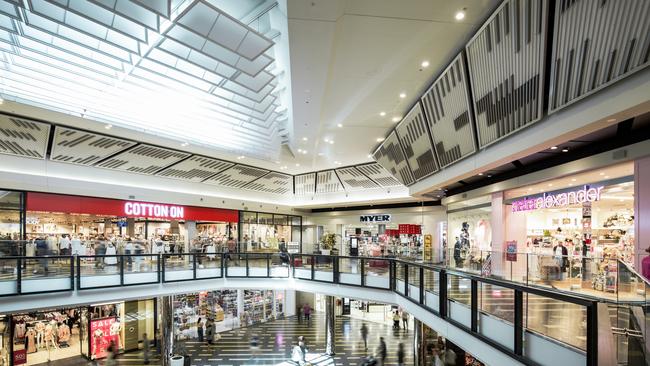 Inside Lakeside Joondalup in Perth.