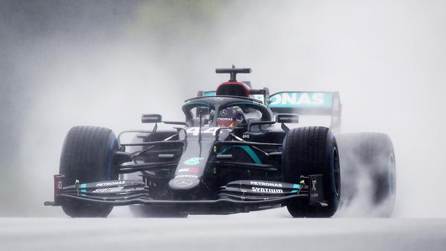 Lewis Hamilton showed his class to take pole.