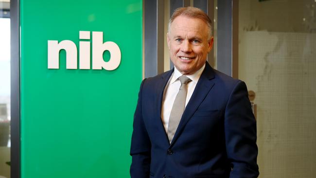 Nib Managing Director Mark Fitzgibbon said premium revenue would have jumped 4.2 per cent if not for the delayed increase. Hollie Adams/The Australian