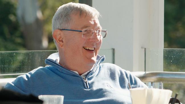 Scott Cooper's North Sydney golf course has made dementia-friendly accommodations to keep him exercising and socialising. Picture: Supplied