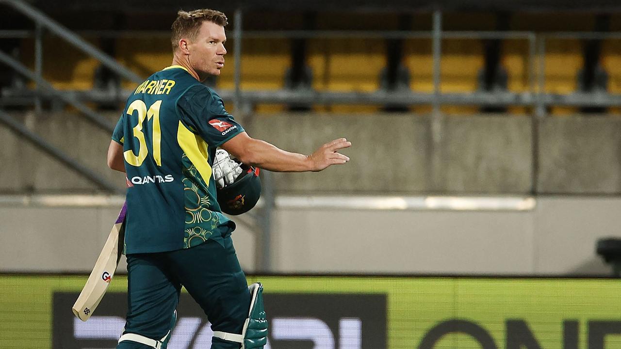 Australia's David Warner. Photo by Marty MELVILLE / AFP