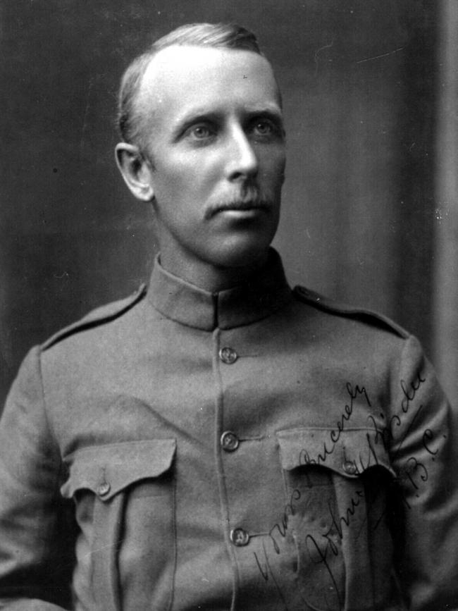 Australia’s first Victoria Cross winner, John Hutton Bisdee.