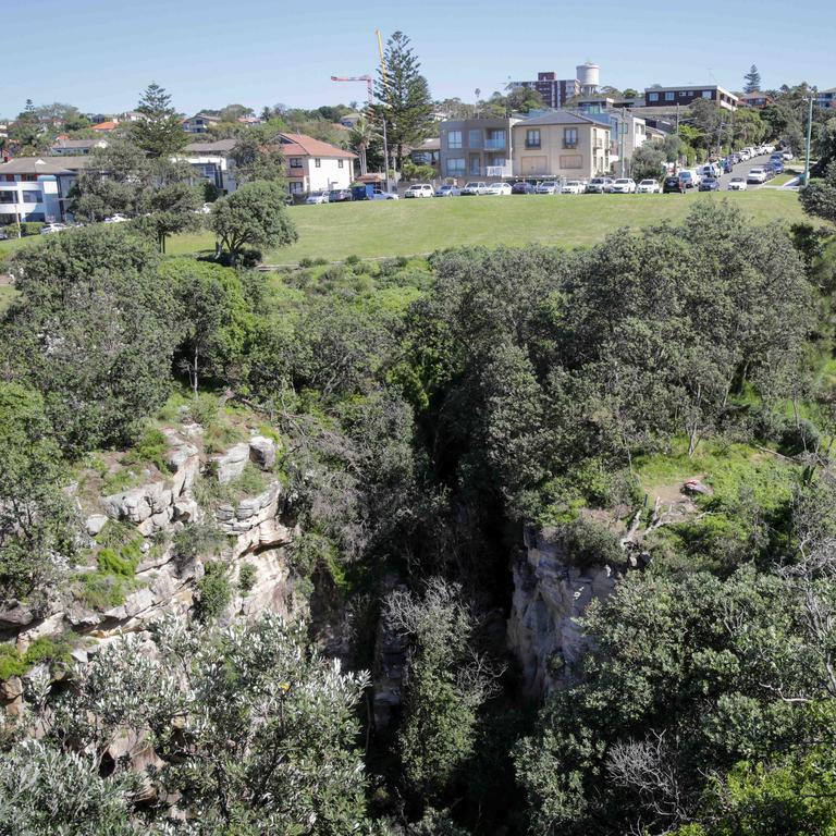 Multiple people have died or been injured falling from Diamond Bay Reserve in Sydney. Picture: Liam Driver