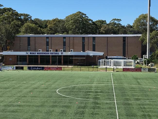 The Manly-Warringah Football Association headquarters at Cromer Park. 