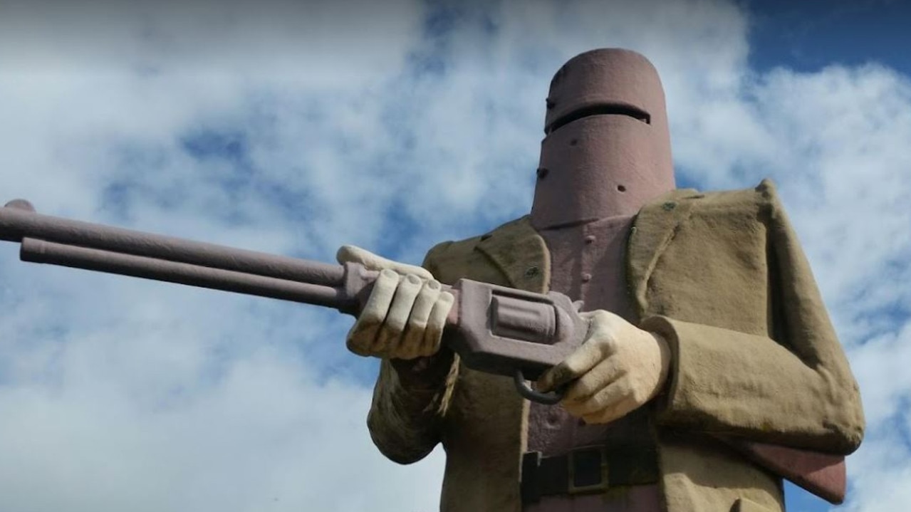 The Big Ned Kelly, Glenrowan. Source: Google maps