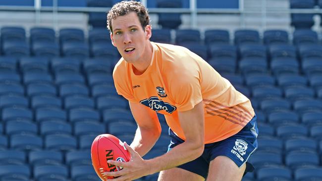 Darcy Fort’s VFL form has the ruckman on the cusp of an AFL debut with Geelong. Picture: Stephen Harman.