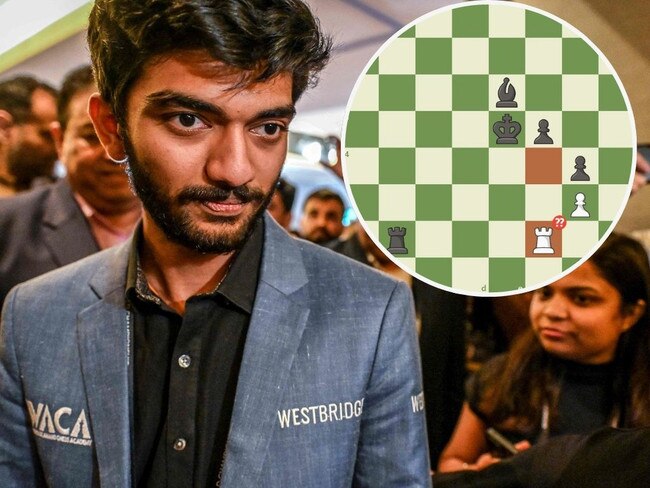 Indian chess grandmaster Gukesh Dommaraju is the new world chess champion. Picture: Supplied