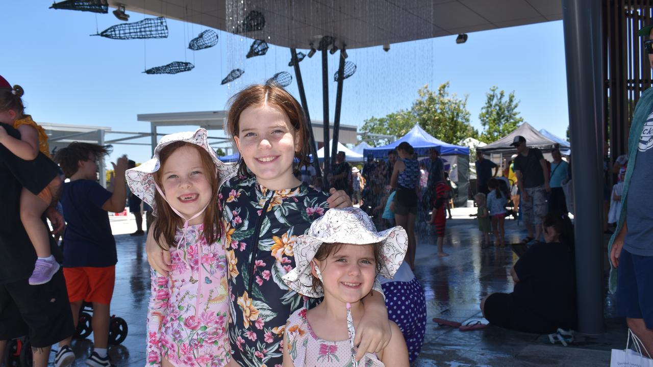 Indiana, Willow and Azaria Osborne at Tulmur Place.