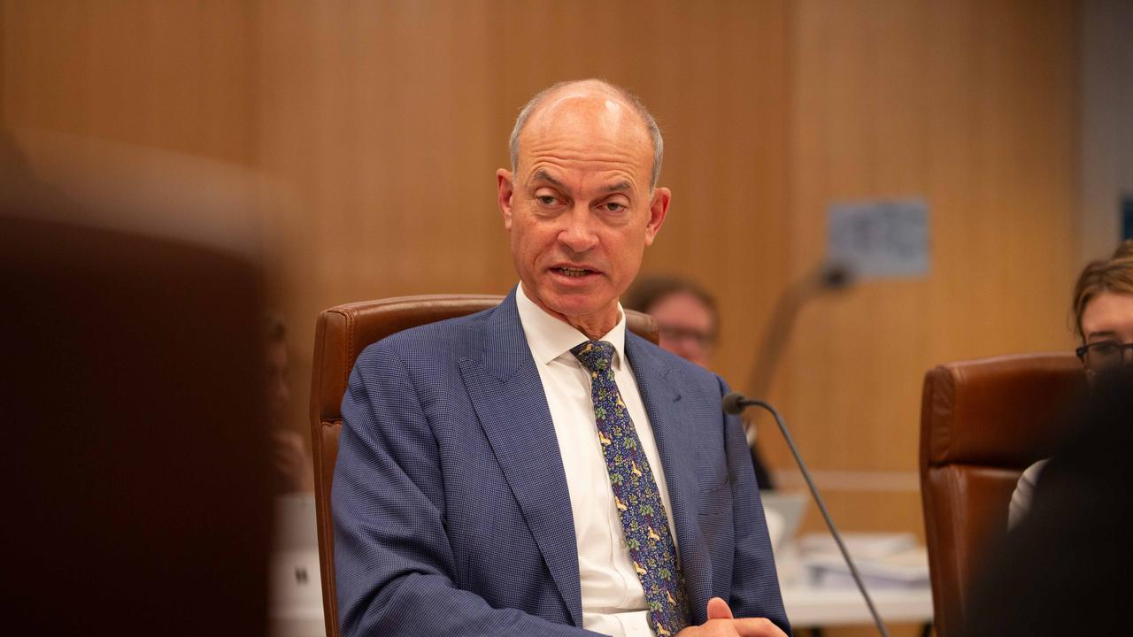 Minister Guy Barnett at the budget estimates in parliament on Monday 23rd September 2024. Picture: Linda Higginson