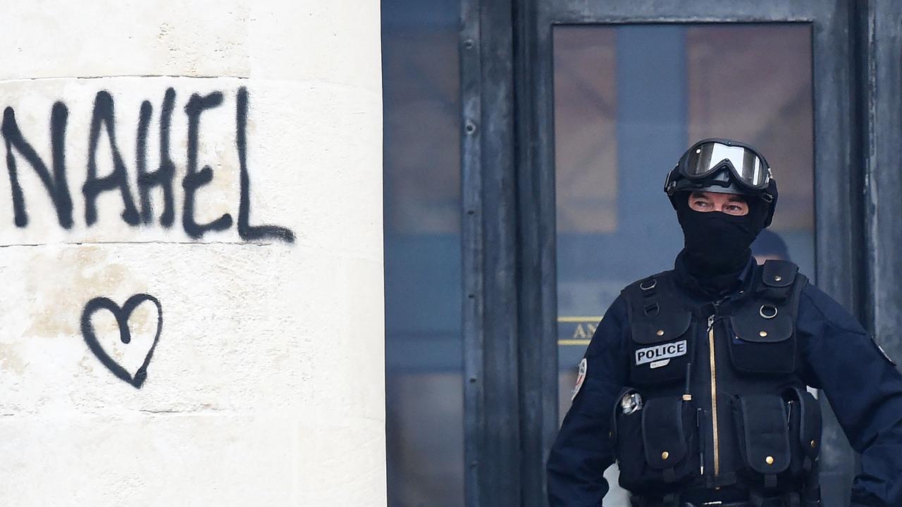 The grandmother of Nahel M is urging rioters to stop protesting. Picture: Sebastien Salom-Gomis / AFP