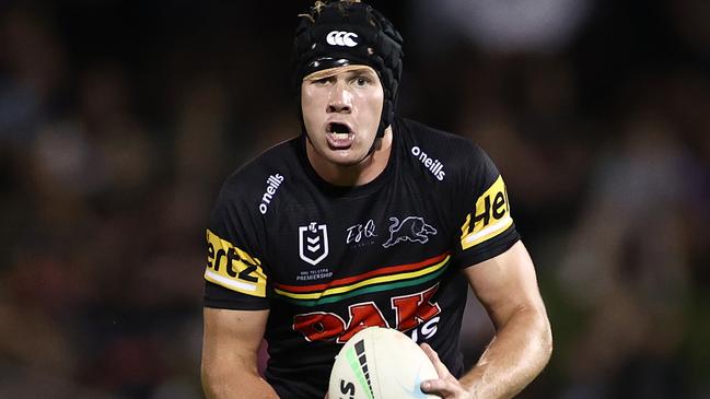 Matt Burton in action for the Panthers. Picture: Cameron Spencer/Getty Images