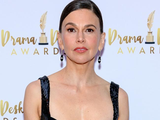 NEW YORK, NEW YORK - JUNE 01: Sutton Foster attends the 2025 Drama Desk Awards at NYU Skirball Center on June 01, 2025 in New York City. (Photo by Roy Rochlin/Getty Images)