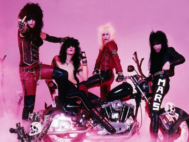 “Worst band”: Motley Crue, 1982 Picture: Mark Weiss