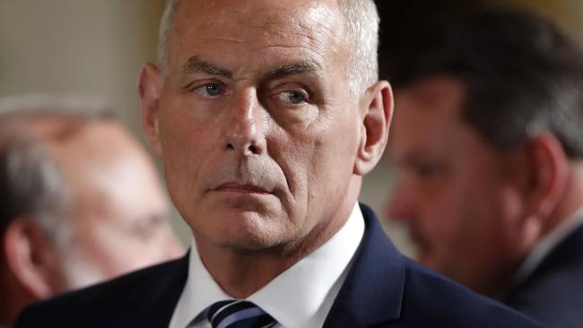 White House Chief of Staff John Kelly. Pic: AP