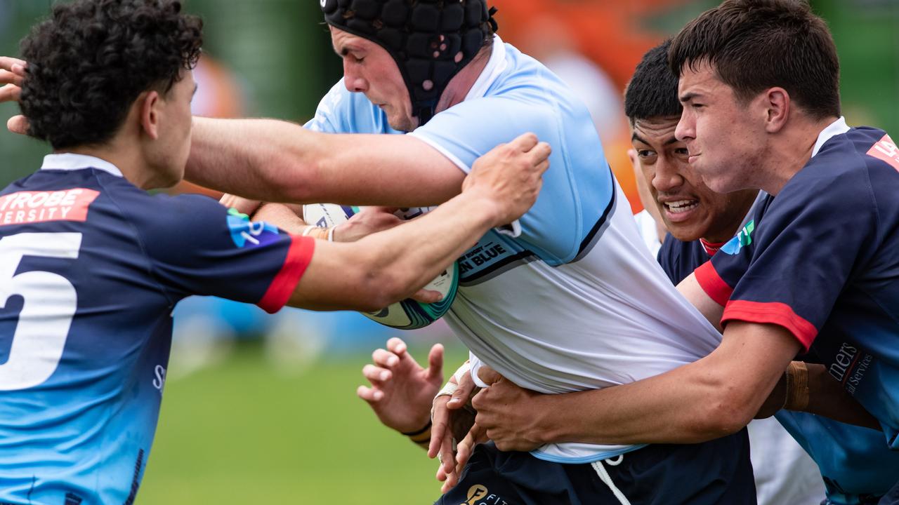 Toby Brial in the Super Rugby U16s last year. Pics: Julian Andrews