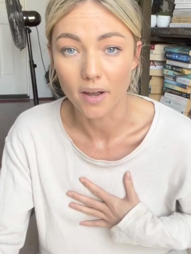 Former Bachelorette Sam Frost released an emotional video. Picture: samfrost/Instagram