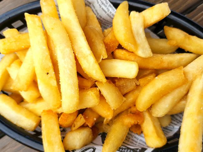 Fries potatoes were found to be worse for mental health than other fried foods. Picture: iStock