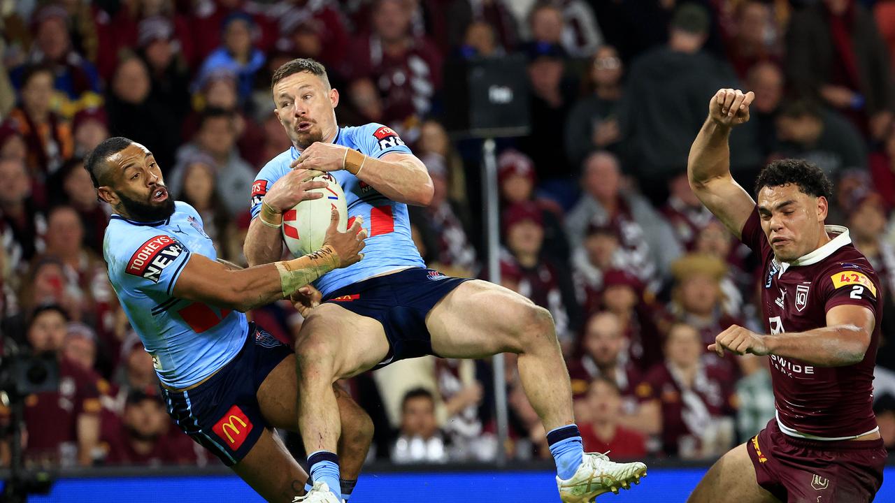 Brad Fittler has been heavily criticised for playing Damien Cook out of position. Picture: Adam Head