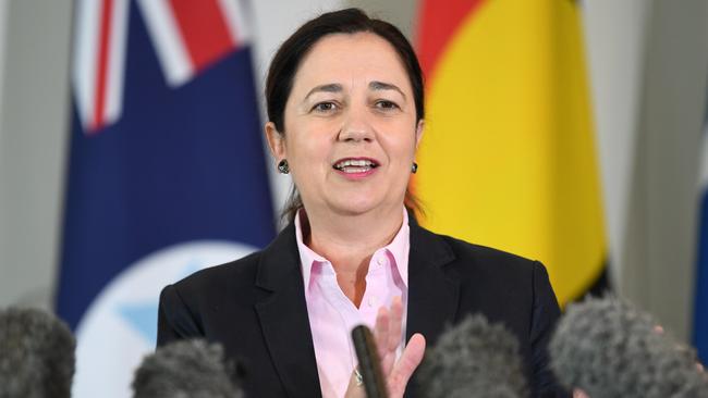 Queensland Premier Annastacia Palaszczuk. Picture: NCA NewsWire / Dan Peled