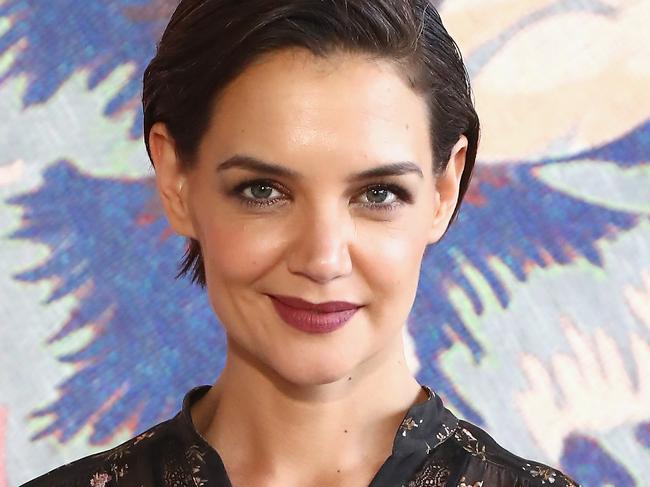 NEW YORK, NY - FEBRUARY 12:  Actor Katie Holmes attends the Zimmermann fashion show during New York Fashion Week: The Shows at Gallery I at Spring Studios on February 12, 2018 in New York City.  (Photo by Astrid Stawiarz/Getty Images for New York Fashion Week: The Shows)