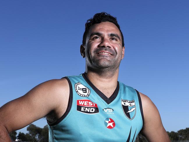 29/10/18 - Former Port Adelaide and North Melbourne forward Lindsay Thomas has signed with Portland for the 2019 season. Picture SARAH REED