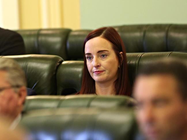 Keppel MP Brittany Lauga at State Parliament. Picture: Annette Dew