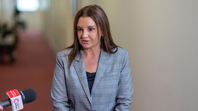 Senator Jacqui Lambie the cost of living crisis means the stage 3 tax cuts should be dumped. Picture: NCA NewsWire / Gary Ramage