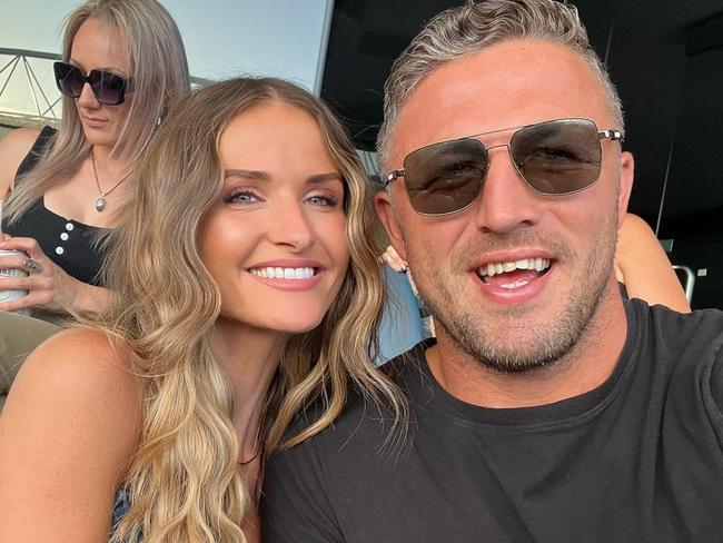 Burgess’ girlfriend blurts out wedding news