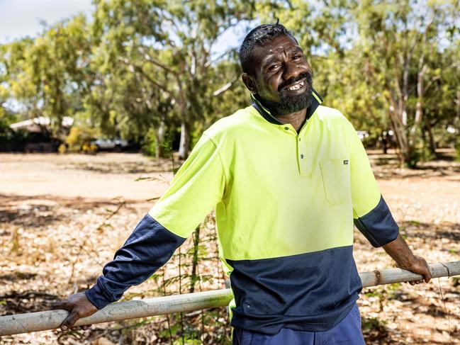 7/8/2023Ardyaloon (One Arm Point Community), Vincent Williams.Pic Colin Murty